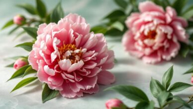 Bouture de pivoine arbustive